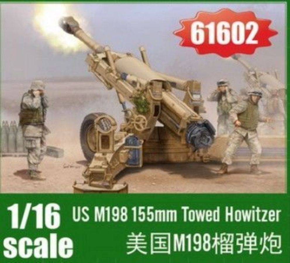 I LOVE KIT 61602 - M198 155mm Towed Howitzer in 1:16 | Modellbau