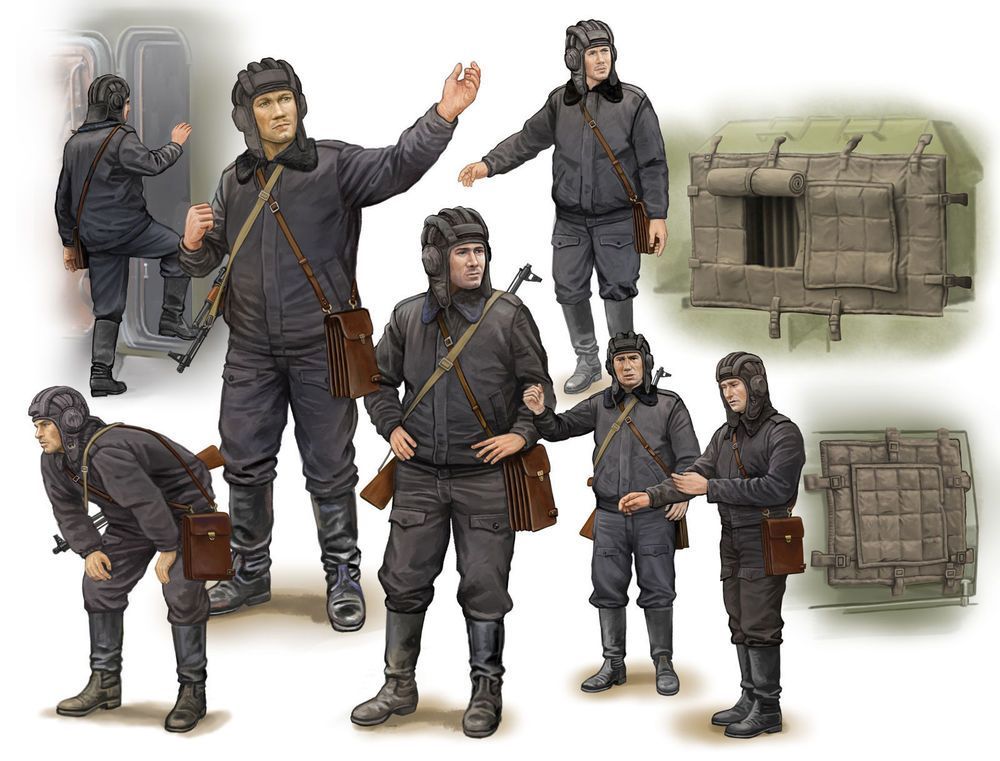 Trumpeter 00434 - 1:35 Soviet Soldier-Scud B Crew | Modellbau