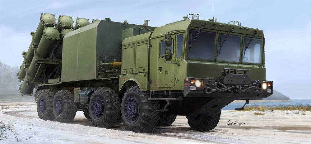 Trumpeter 01052 - Russian SSC-6/3K60 BAL-E Defence System | Modellbau