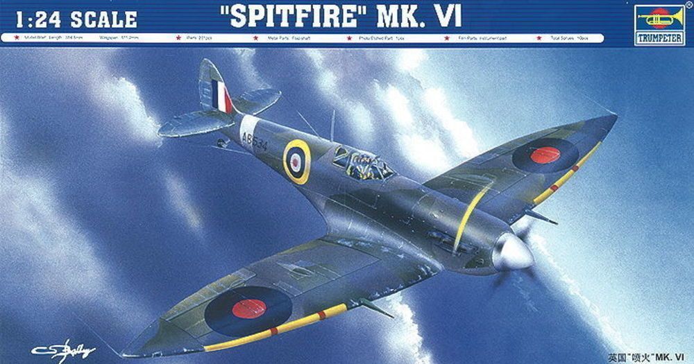 Trumpeter 02413 - 1:24 Supermarine Spitfire Mk. VI | Modellbau