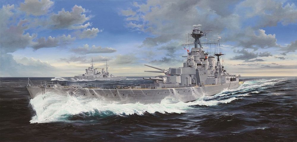 Trumpeter 03710 - 1:200 HMS Hood | Modellbau