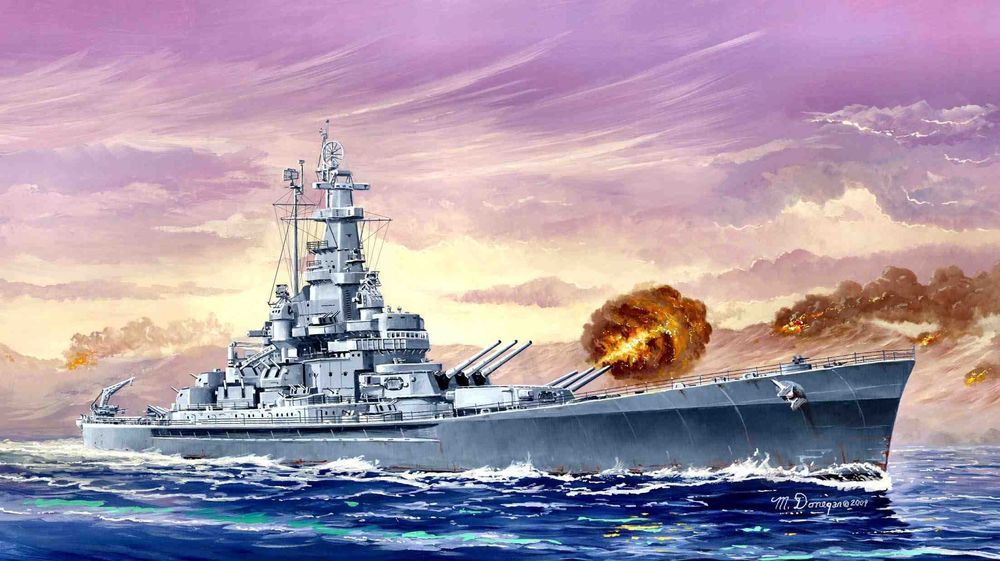 Trumpeter 05761 - USS Massachusetts (BB-59) | Modellbau