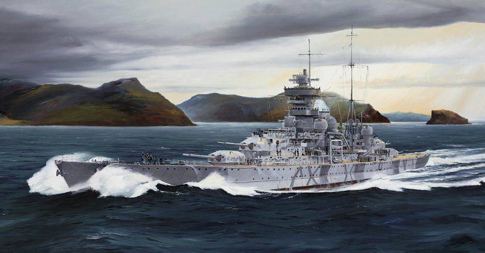 Trumpeter 05766 - German cruiser Prinz Eugen 1942 | Modellbau