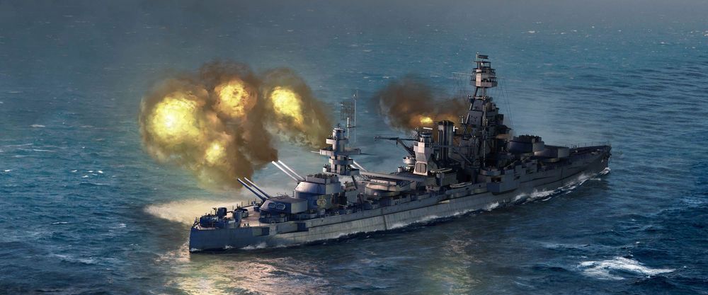 Trumpeter 06712 - 1:700 USS Texas BB-35 | Modellbau