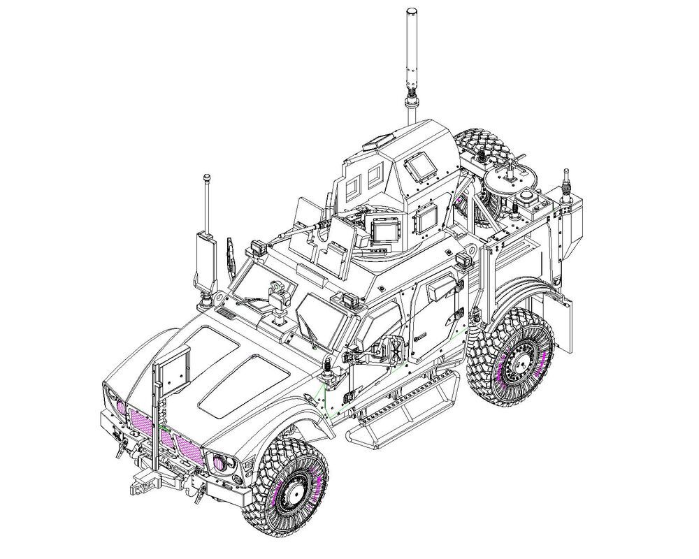 Trumpeter 07413 - 1:72 US M1240 M-ATV MRAP | Modellbau