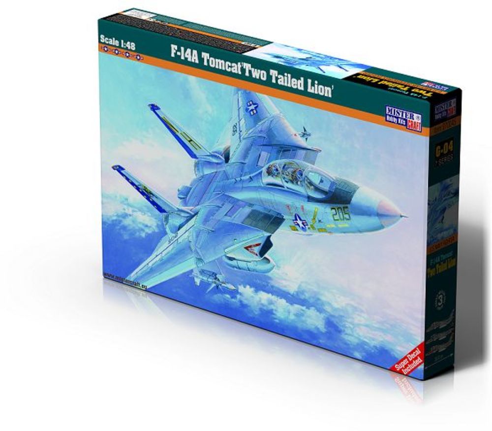 Mistercraft G-04 - 1:48 F-14A Tomcat Two Tailed Lion | Modellbau