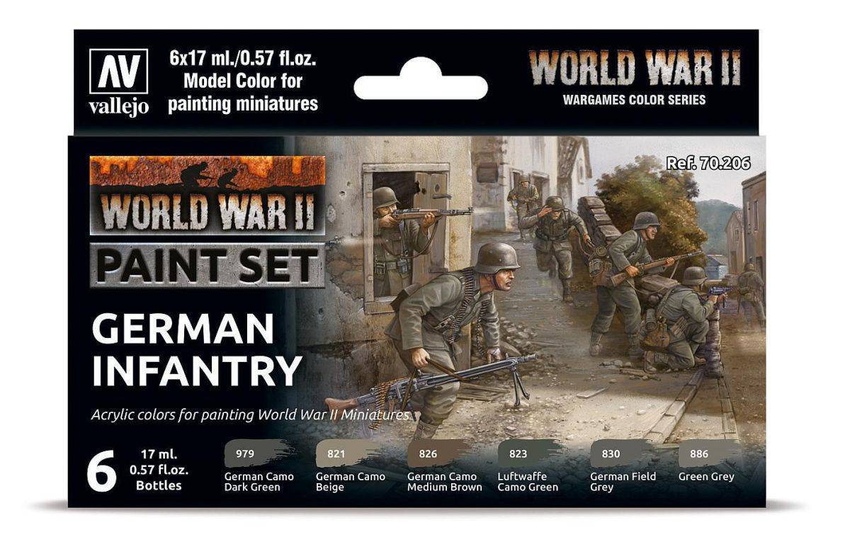 Vallejo 70206 - German Infantry 18 ml | Modellbau