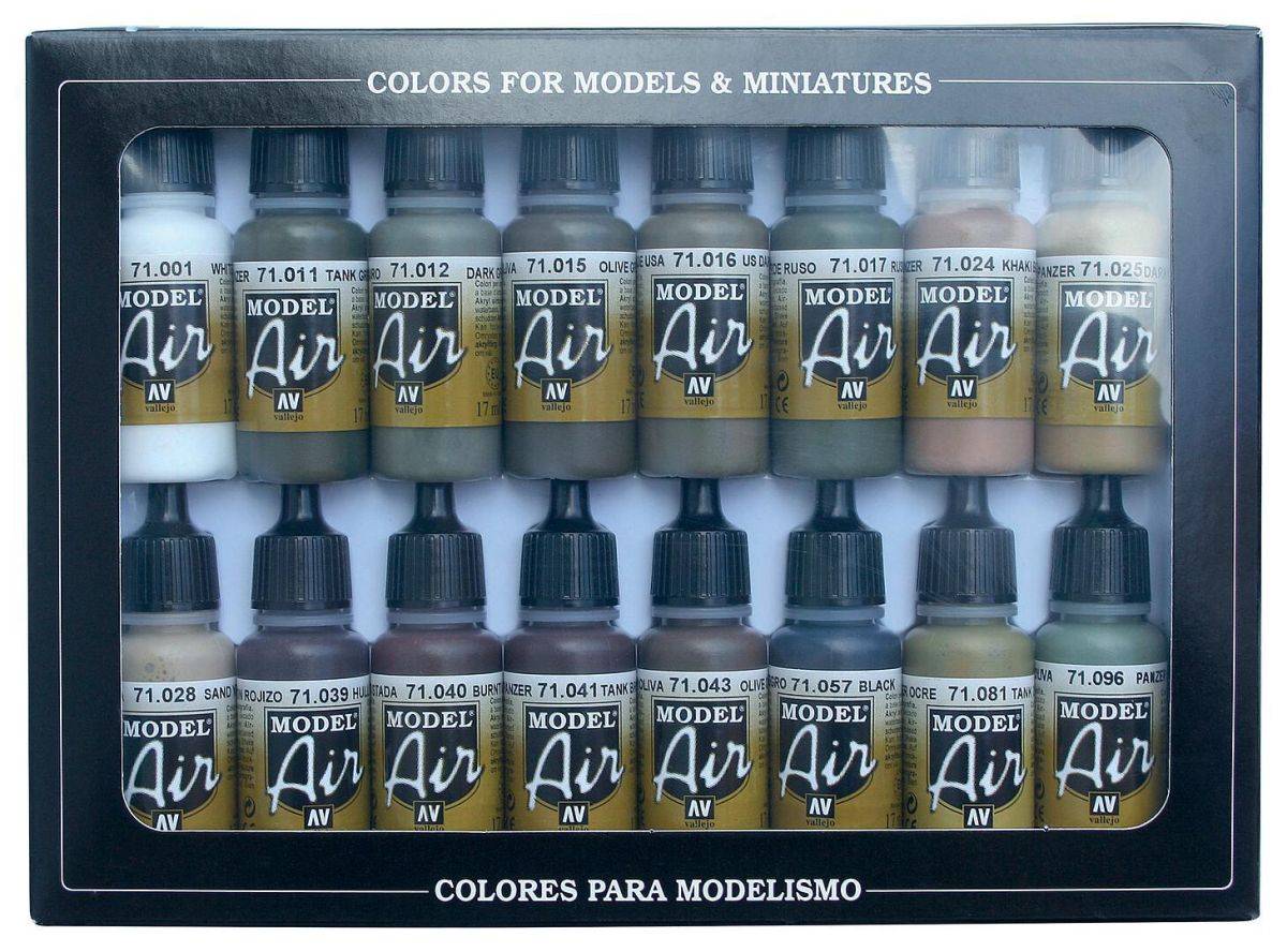 Vallejo 71190 - German/Allied WWII 18 ml | Modellbau