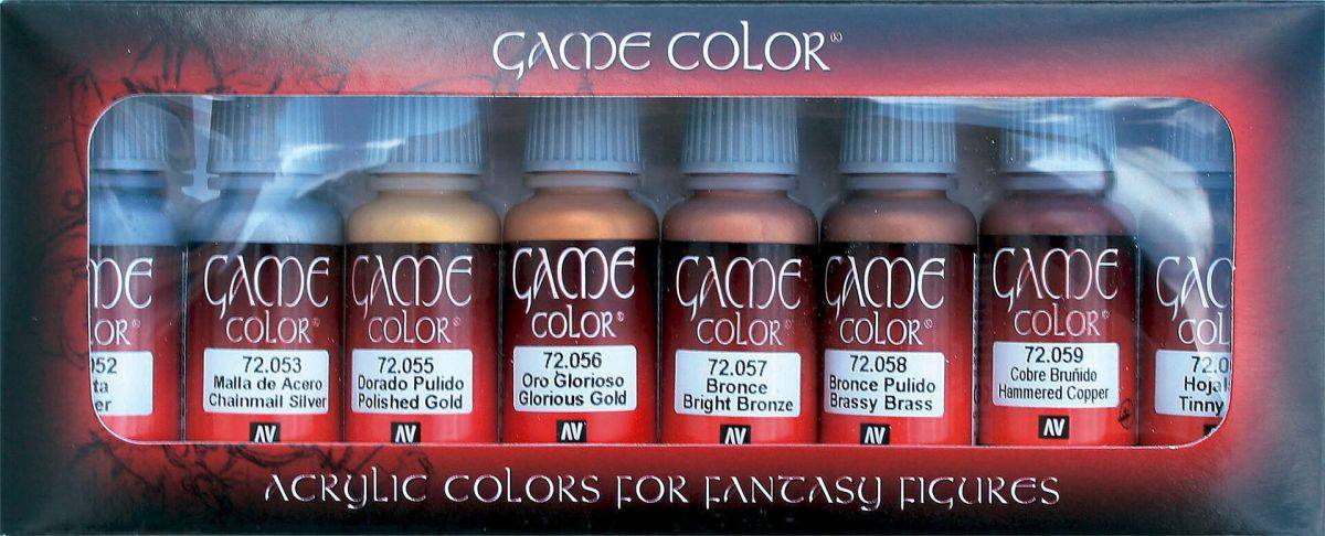 Vallejo 72303 - Metallic Colors 18 ml | Modellbau