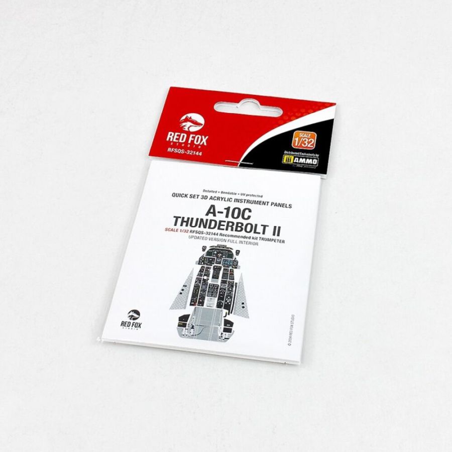 Red Fox Studio RFSQS-32144 - 1/32 A-10C Thunderbolt II Updated full interior (for Trumpeter kit) | Modellbau