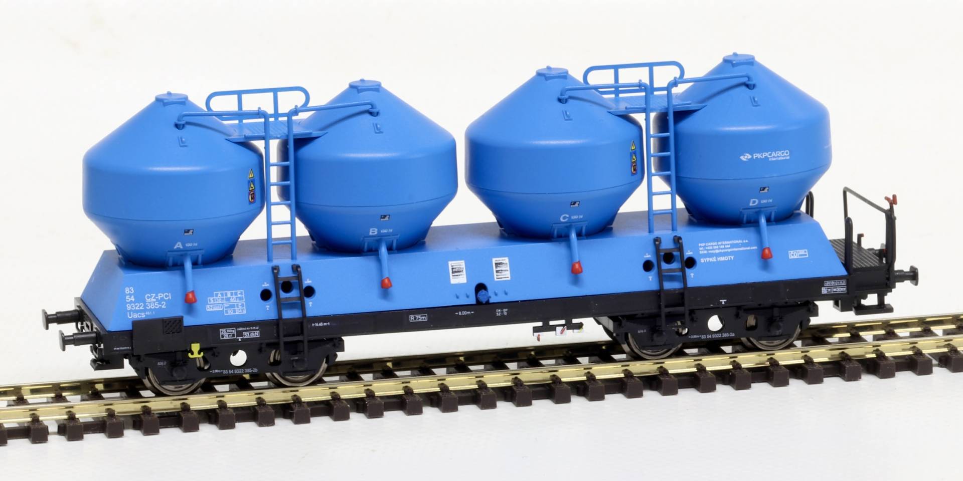 Igra Model TT 96400017 - Staubsilowagen Uacs PKP | Modellbahn | Modelleisenbahn