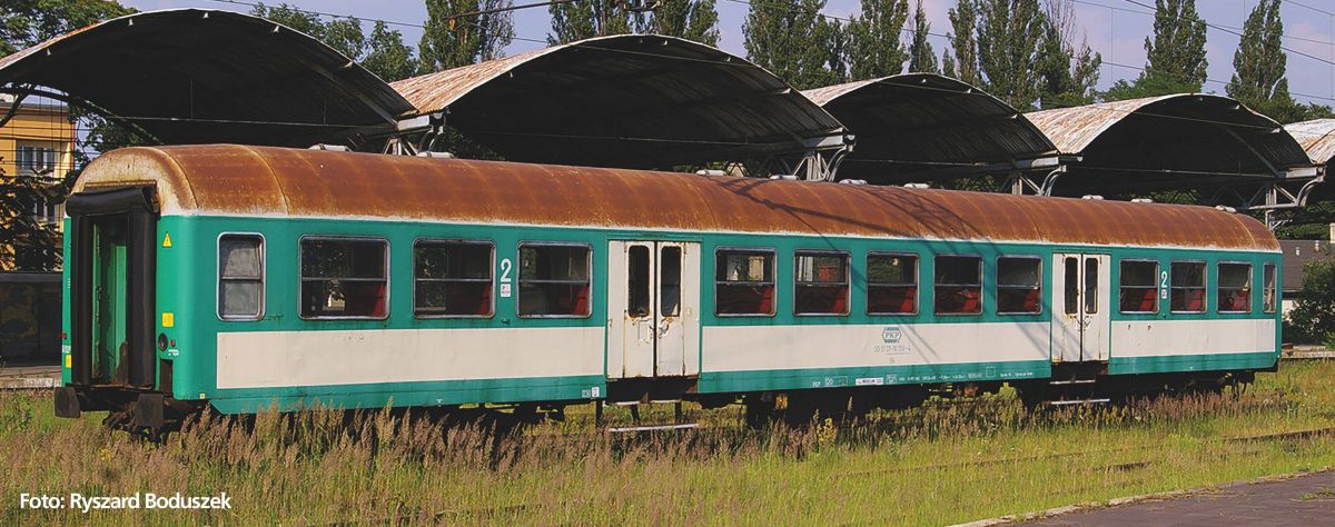 Piko H0 (1:87) 96660 - Personenwagen 120A 2. Klasse Bdh PKP VI | Modellbahn | Modelleisenbahn