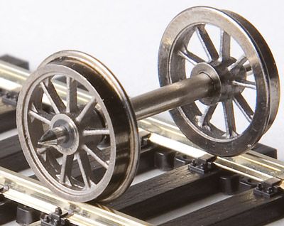 Weinert 97140 - 11,5 mm Ø Fine 25-9-Speichenradsatz mit 25,0 mm Spitzenweite | Modellbahn | Modelleisenbahn