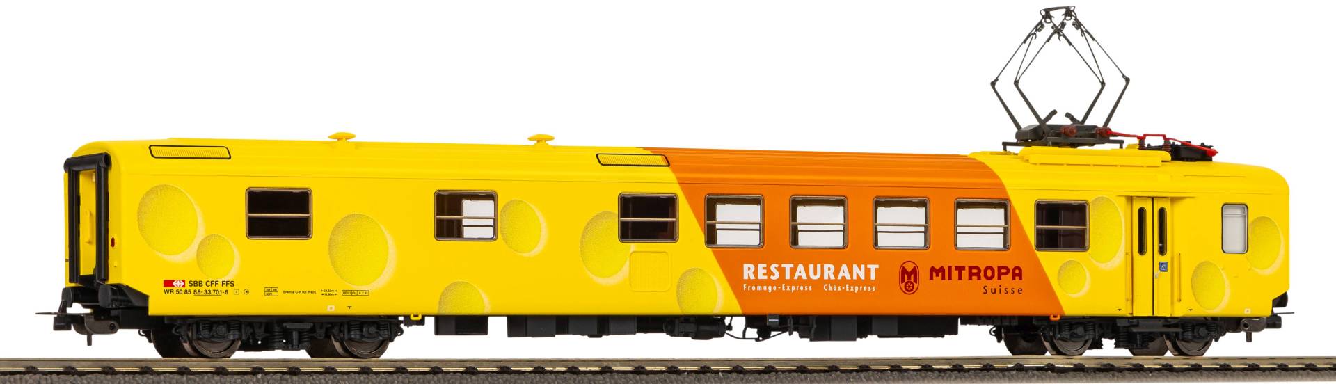 Piko H0 (1:87) 97318 - EW I-Wagen Speisewagen Mitropa BLS V | Modellbahn | Modelleisenbahn