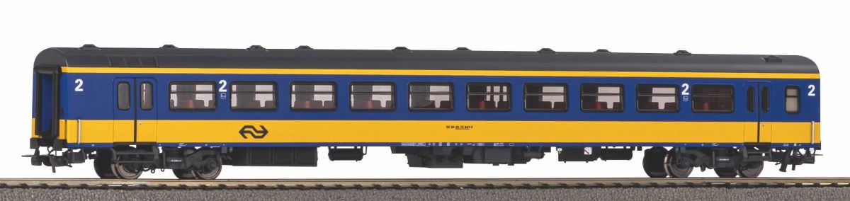 Piko H0 (1:87) 97631 - Personenwagen ICR 2. Klasse NS IV | Modellbahn | Modelleisenbahn