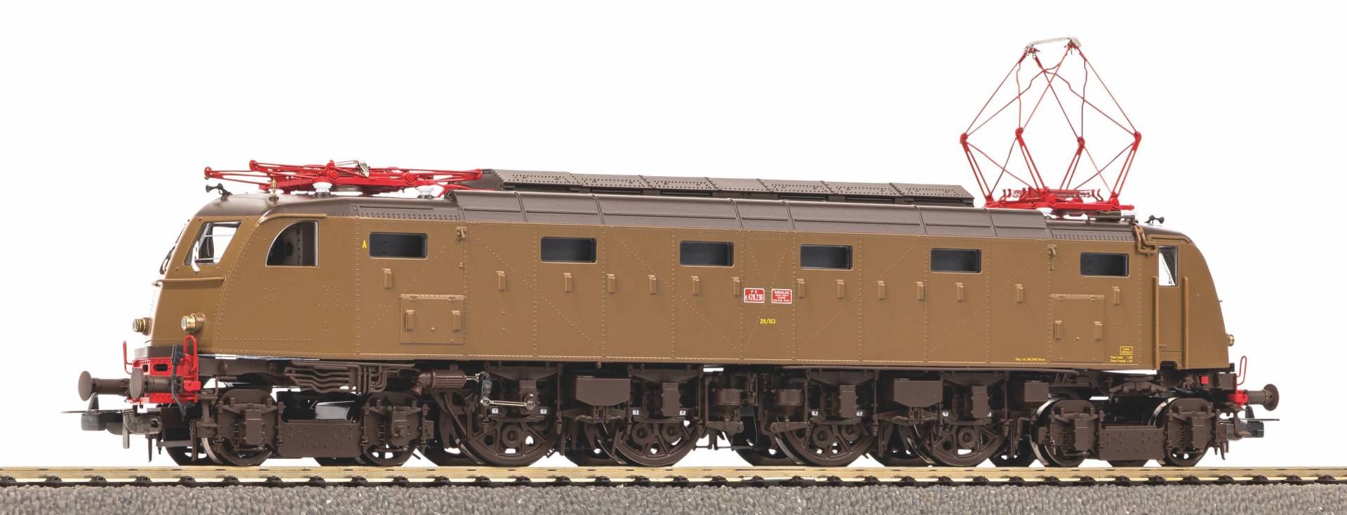 Piko H0 (1:87) 97803 - E-Lok BR E.428 3. aerodynamische Serie FS III | Modellbahn | Modelleisenbahn