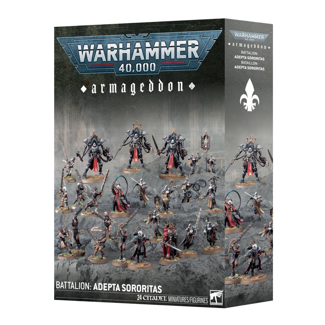 Games Workshop 99120108120 - ARMAGEDDON BATAILLON: ADEPTA SORORITAS 52-65 | Tabletop