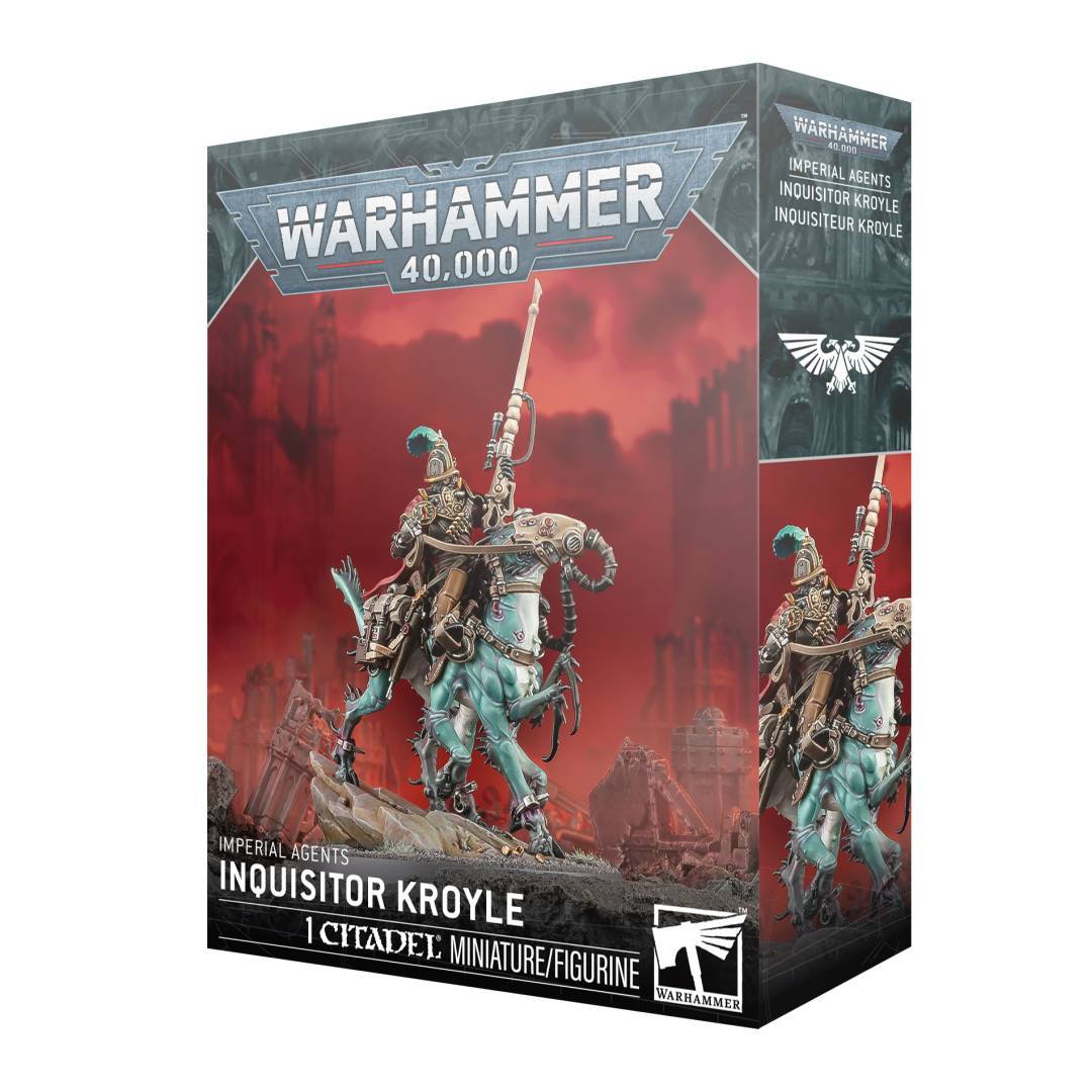 Games Workshop 99120108124 - IMPERIAL AGENTS: INQUISITOR KROYLE 68-14 | Tabletop