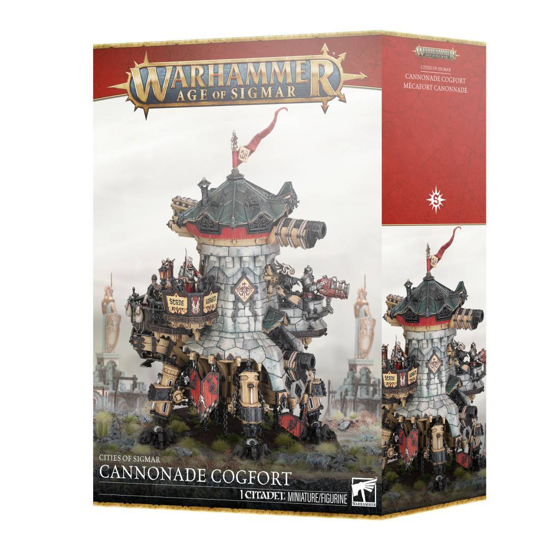 Games Workshop 99120202068 - CITIES/SIGMAR: BREITSEITE-ZAHNRADKASTELL 86-15 | Tabletop