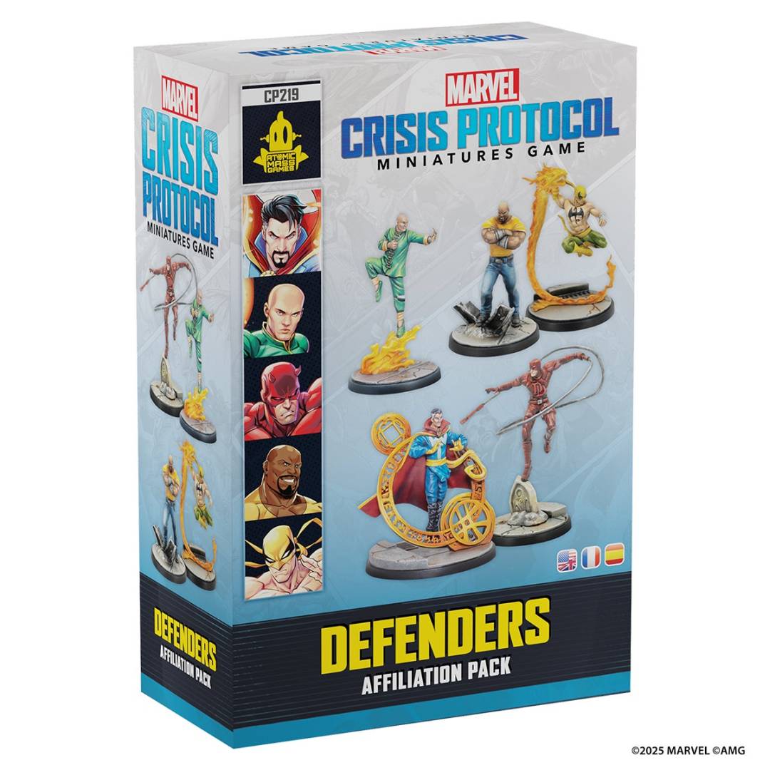 Atomic Mass Games AMGE2101 - Marvel: Crisis Protocol - Defenders Affiliation Pack
