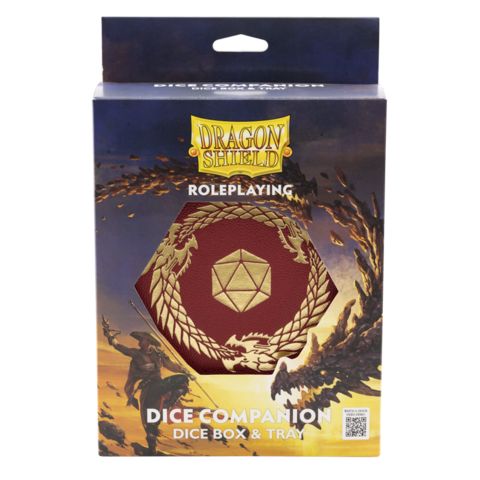 Dragon Shield ART50027 - Dice Companion - Blood Red