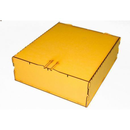 Bandua BA0000122 - Trading Card Big Box - Yellow | Tabletop