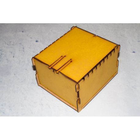 Bandua BA0000126 - Trading Card Box - Yellow | Tabletop