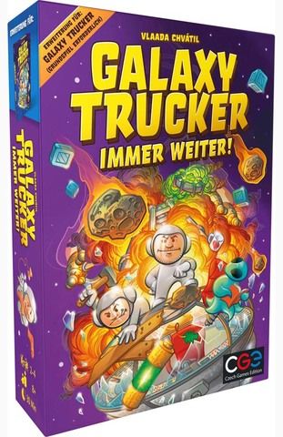 Czech Games Edition CGE070818 - Galaxy Trucker (2. Ed.): Immer weiter! Erw.