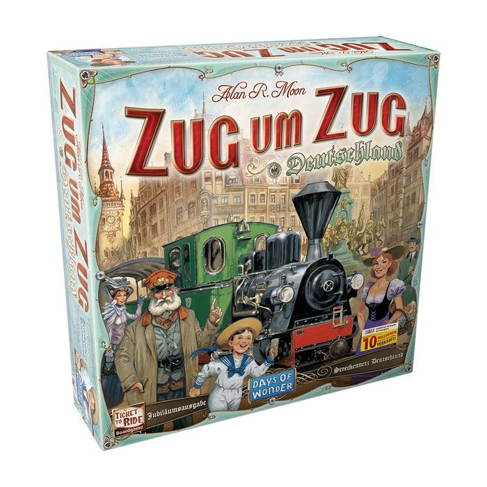 Days of Wonder DOWD0026 - Zug um Zug: Deutschland