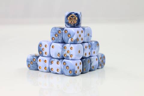 DiceWyrm DWD6F003 - Aetherbound Legacy D6 Fantasy Dice 20Stk | Tabletop