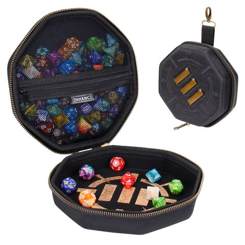 ENHANCE Gaming ENTTCED100BKEW - ENHANCE Tabletop Dice Case Black