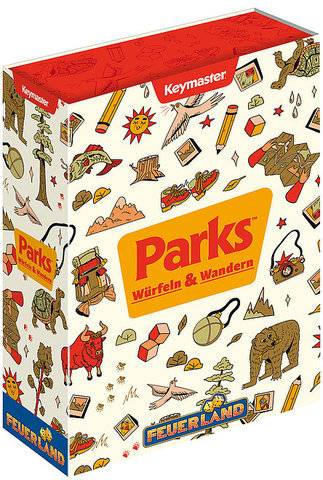 Feuerland FEU310484 - Parks Würfeln & Wandern