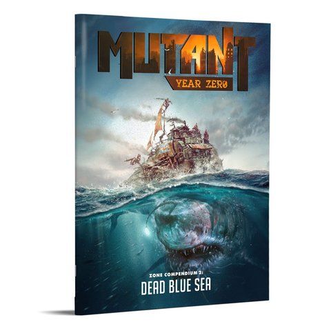 FreeLeague FLEMUH050183 - Mutant: Year Zero - Dead Blue Sea (Mutant Zero RPG Supp.)