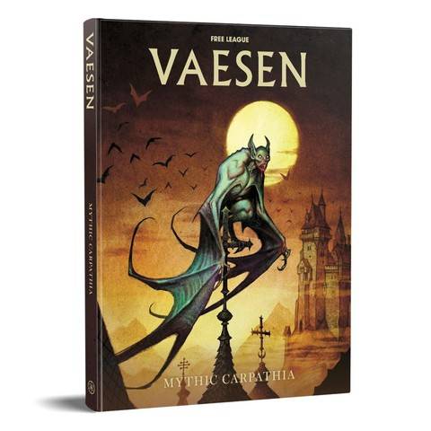 FreeLeague FLEVAS18 - Vaesen - Mythic Carpathia (Campaign Module, Hardback)