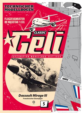 Geli Modellbau GEL345005 - Dassault Mirage III | Modellbau