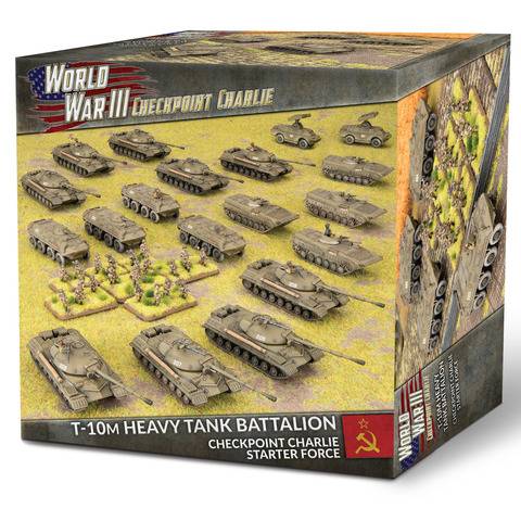 Gale Force Nine GFNTSUAB07 - T-10M Heavy Tank Battalion - Limited Edition | Tabletop