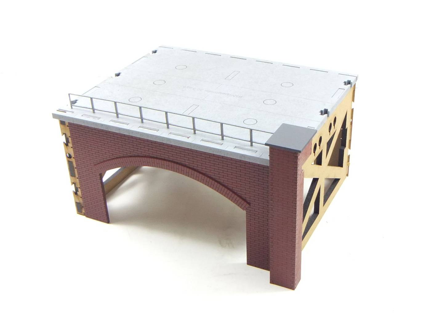 Modusteck H0 (1:87) H0450007.1 - Set 7, schmal, offen, einseitig | Modellbahn | Modelleisenbahn