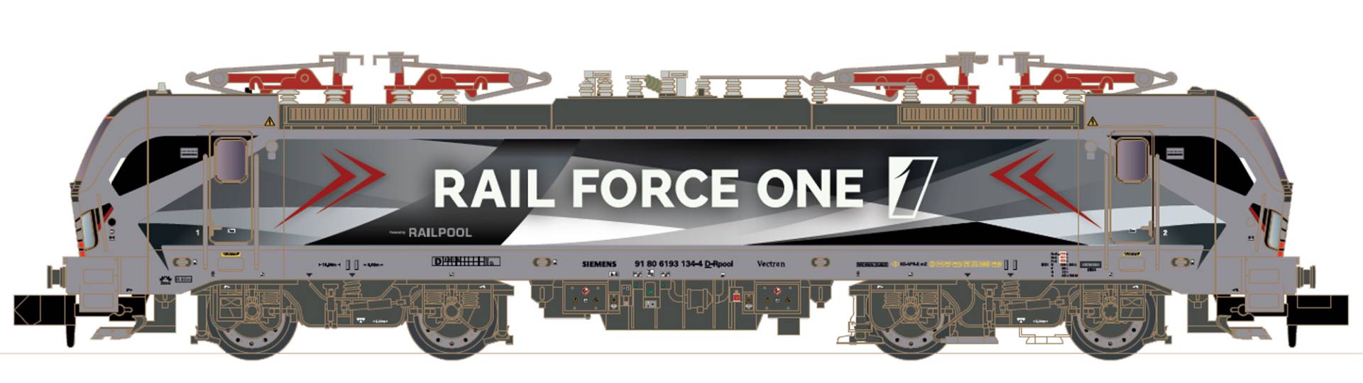 Hobbytrain N H30184S - E-Lok BR 193 Vectron RFO/Railpool, Ep.VI, Sound | Modellbahn | Modelleisenbahn