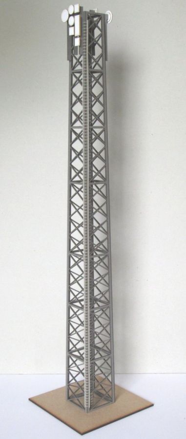 Modellbau Laffont H0 (1:87) H7201 - Funkmast | Modellbahn | Modelleisenbahn