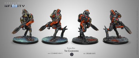 Infinity INF280688 - The Charontids (Plasma Rifle) | Tabletop