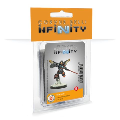 Corvus Belli Infinity INF280767 - Yuan Yuan (Chain Rifle) blister | Tabletop