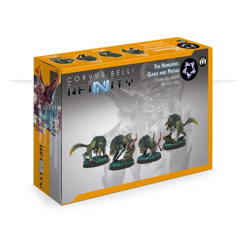 Corvus Belli Infinity INF281625 - The Hungries: Gakis and Pretas Box | Tabletop