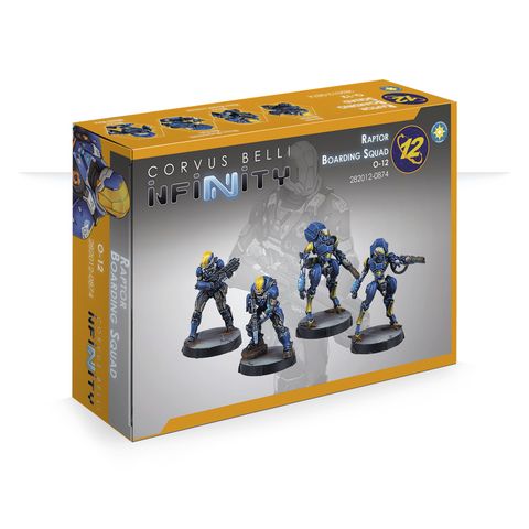 Corvus Belli Infinity INF282012 - Raptor Boarding Squad box | Tabletop