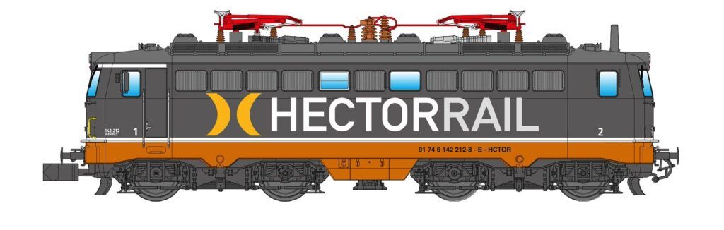 Jägerndorfer Collection N JC60102_1 - E-Lok Rh 1042 Hectorail, Ep.V, Sound - Lemke | Modellbahn | Modelleisenbahn