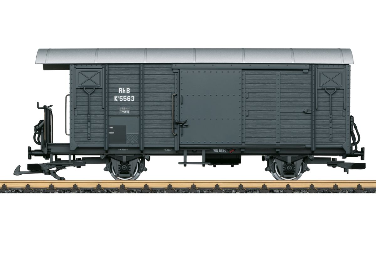 LGB G L43814 - RhB gedeckter Güterwagen | Modellbahn | Modelleisenbahn