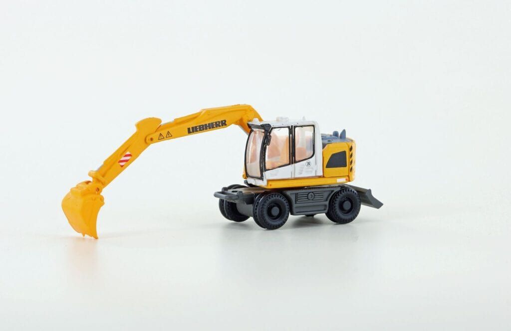 Minis N LC4266 - Liebherr Compact Bagger m. Tieflöffel | Modellbahn | Modelleisenbahn
