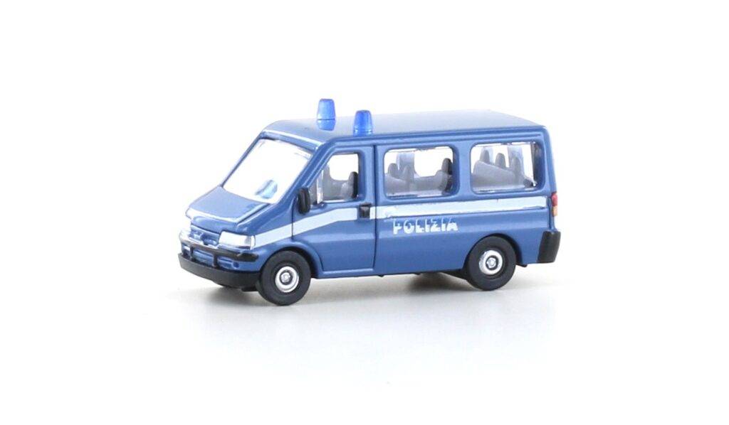 Minis N LC61315 - Fiat Ducato II Bus, Polizia (IT) | Modellbahn | Modelleisenbahn