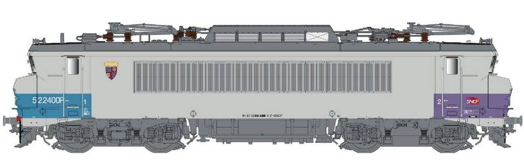 L.S. Models H0 (1:87) LS11557 - E-Lok BB 22400R SNCF, Ep.VI, EnVoyage, AC | Modellbahn | Modelleisenbahn