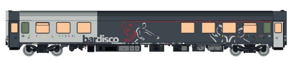 L.S. Models H0 (1:87) LS92997 - Personenwagen I10 BarDisco SR3 SNCB, Ep.V | Modellbahn | Modelleisenbahn