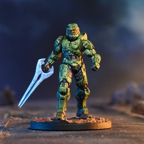 Mantic MAGHA117DEU - HALO Flashpoint Master Chief Limited Edition deutsch | Tabletop